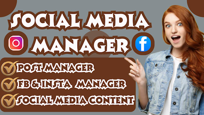 Bestseller - social media manager posting content creator facebook instagram marketing ads