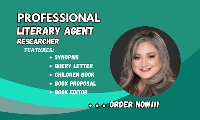 Gig Preview - Find literary agent for your manuscript, query letter, write book proposal