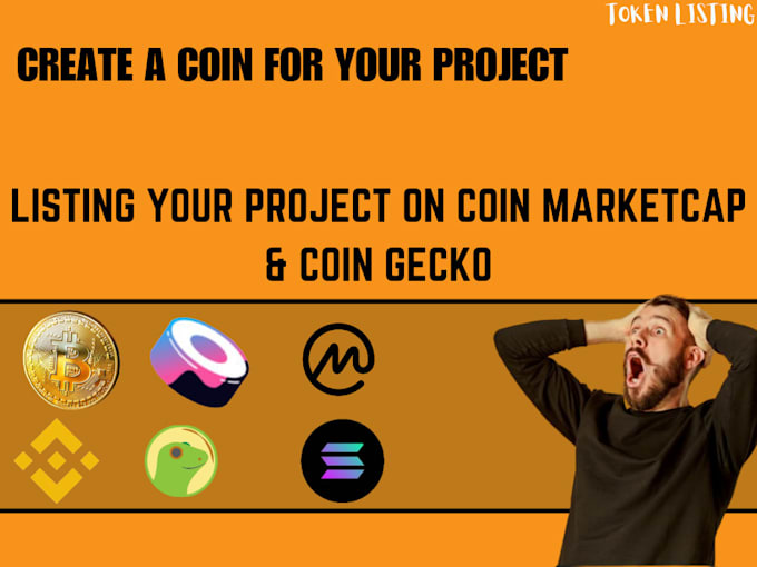 Gig Preview - Develop crypto coin, token and cypto website with coin listing on cmc