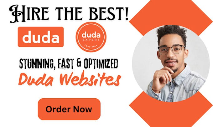 Gig Preview - Create irresistible stunning website on duda website builder, design or redesign