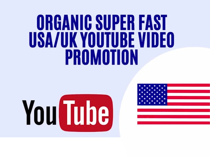 Gig Preview - Do organic USA UK youtube video promotion to boost views and subscribers monetiz