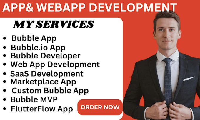 Gig Preview - Build bubble io app bubble mvp bubble developer saas marketplace flutterflow