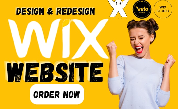 Gig Preview - Wix website design wix website redesign wix studio redesign wix business website