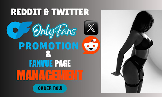 Gig Preview - Manage reddit post twitter x onlyfans page traffic boost fanvue subscribers