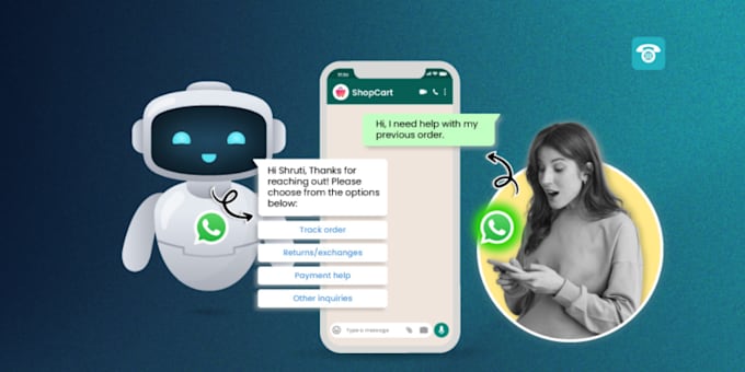 Gig Preview - Whatsapp saas bot, chatbot ai vioce, automation whatsapp, virtual assistant bot