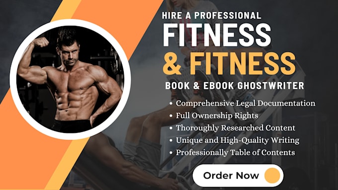 Gig Preview - Be your medical, health and fitness ebook writer, ghostwrite 40,000 words ebook