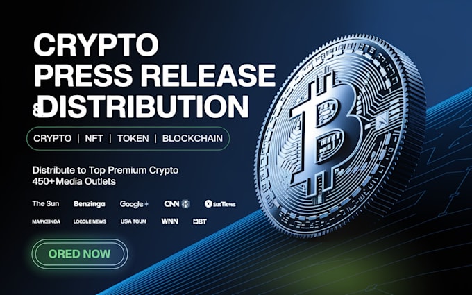 Gig Preview - Write press release for crypto blockchain nft and distribute to crypto news site