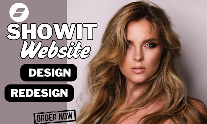 Gig Preview - Design showit website redesign showit website showit website customization