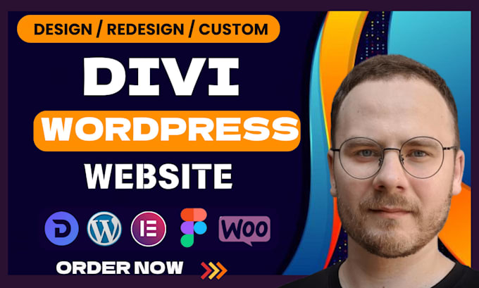 Bestseller - be your divi wordpress expert build custom responsive divi website divi theme