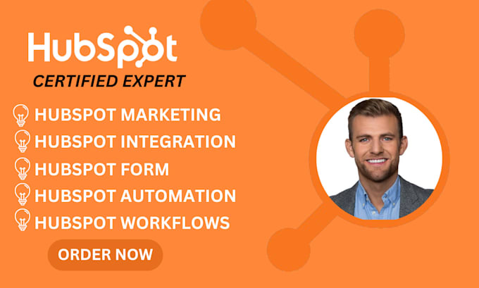 Gig Preview - Hubspot form hubspot integration hubspot marketing hubspot workflow automation