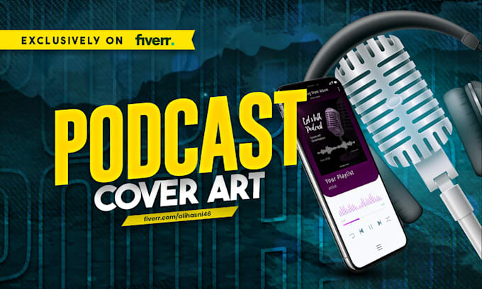 Gig Preview - Design topnotch podcast cover art and podcast cover design in 12hours