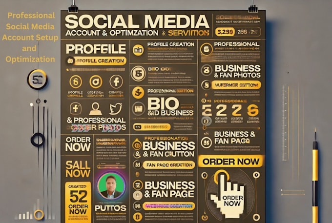 Gig Preview - Professional social media business account setup and optimization