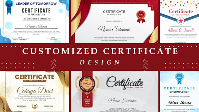 Gig Preview - Do a professional custom certificate, flyer, poster, newsletter, logo design