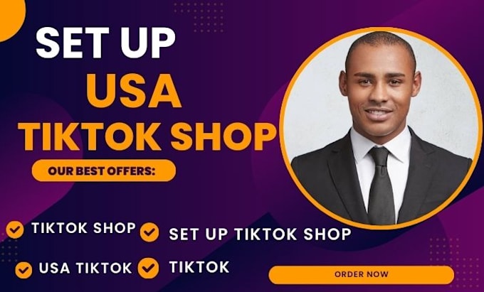 Gig Preview - Set up tik tok dropshipping store shopify marketing US tik tok shop