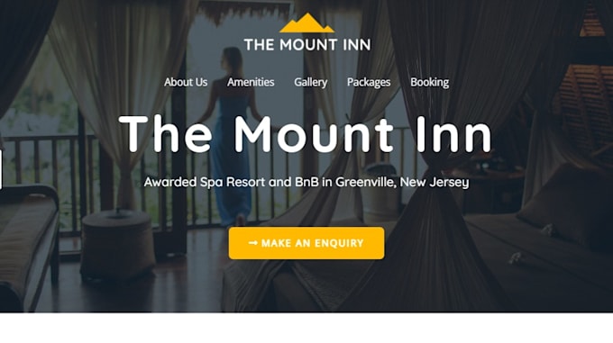 Gig Preview - Do short term rental website hotel booking vacation website, real estate website