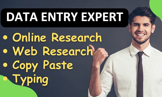 Bestseller - do online and web research for data entry with low price