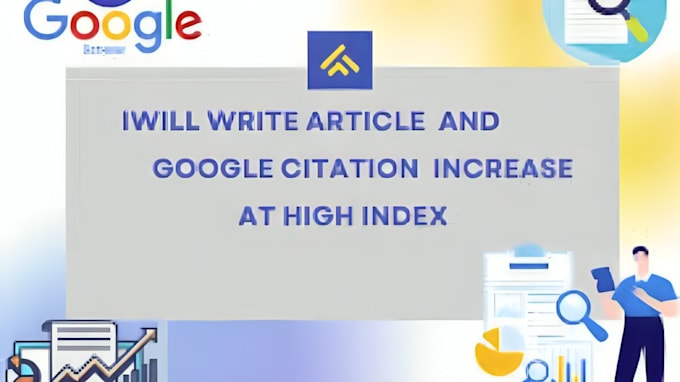 Gig Preview - Do google scholar citation and submission