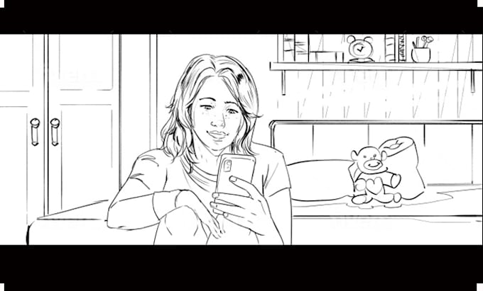 Gig Preview - Draw very express storyboard in 24hours for your book, animation, and commercial