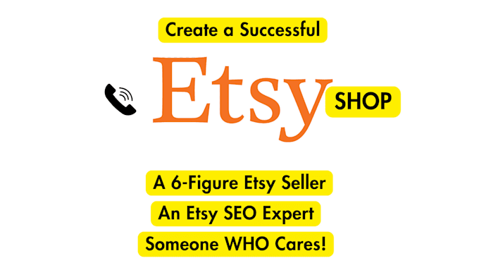 Gig Preview - Setup your etsy shop to be found and sell using etsy SEO