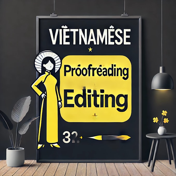 Gig Preview - Proofread edit and rewrite your vietnamese texts I am a vietnames