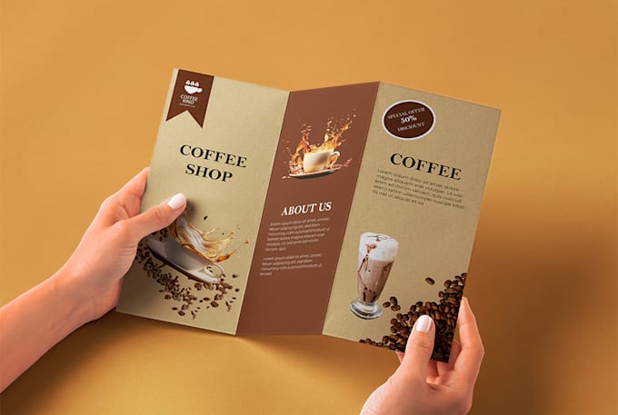 Gig Preview - Design a professional trifold brochure for your business