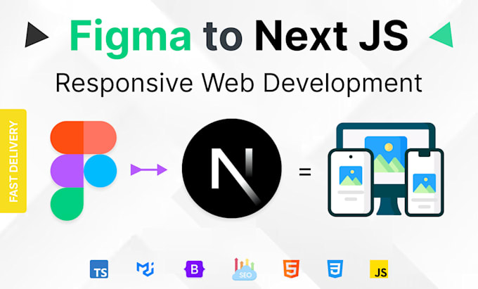 Gig Preview - Convert your figma design to reactjs or nextjs website