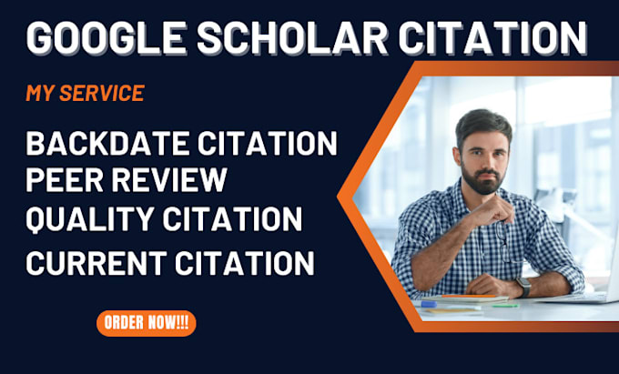 Gig Preview - Increase citation using researchgate with different author