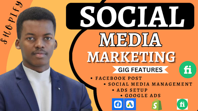 Gig Preview - Do social media marketing manager, social media posts and instagram manager