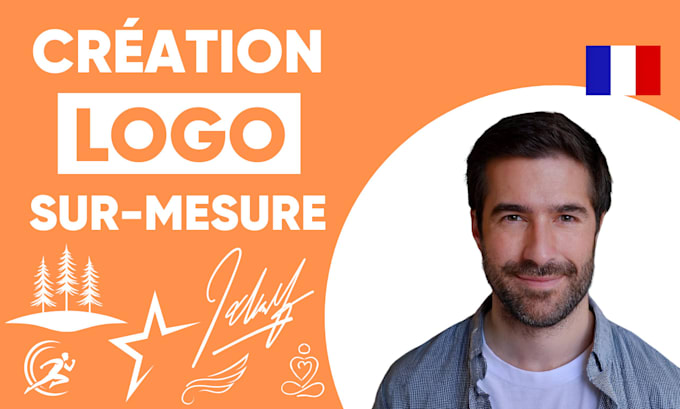 Gig Preview - Création de logo professionnel et abordable design unique et sur mesure