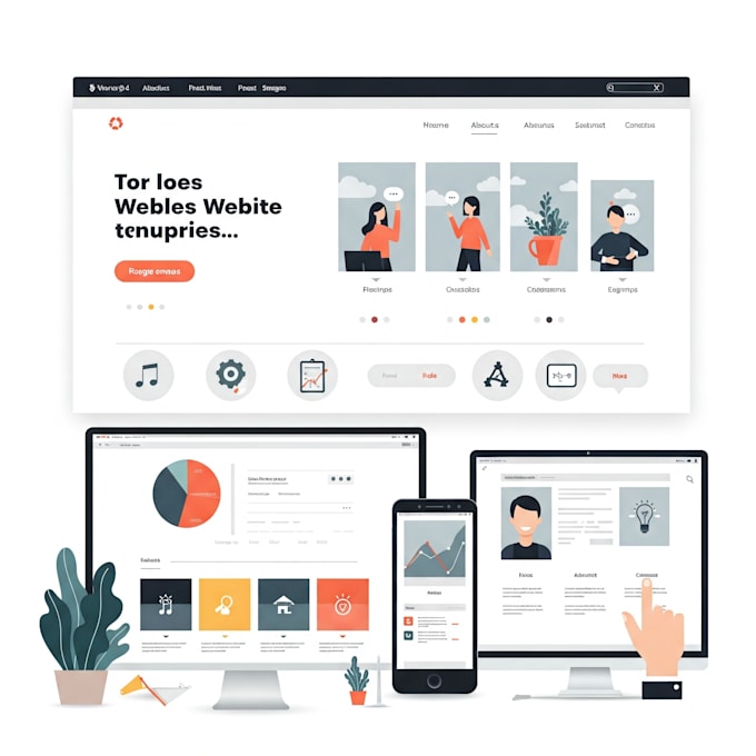 Gig Preview - Design clean and responsive wordpress website