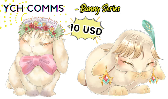 Bestseller - create ych bunny series