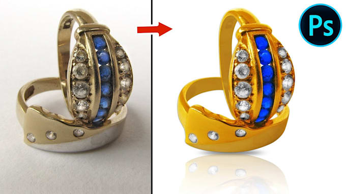 Gig Preview - Do jewelry retouching and jewellery animation