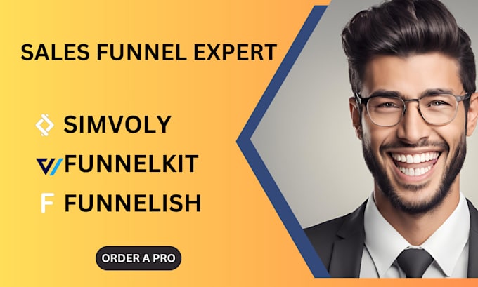 Gig Preview - Clone funnelish sales funnel funnelkit automation simvoly landing page website