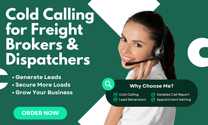 Bestseller - make effective cold calls, set appt for freight broker, shipping and dispatchers