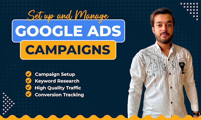 Gig Preview - Manage and optimize your google ads PPC ads