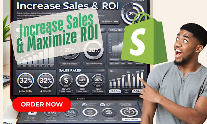 Gig Preview - Boost shopify ROI with high converting store optimization