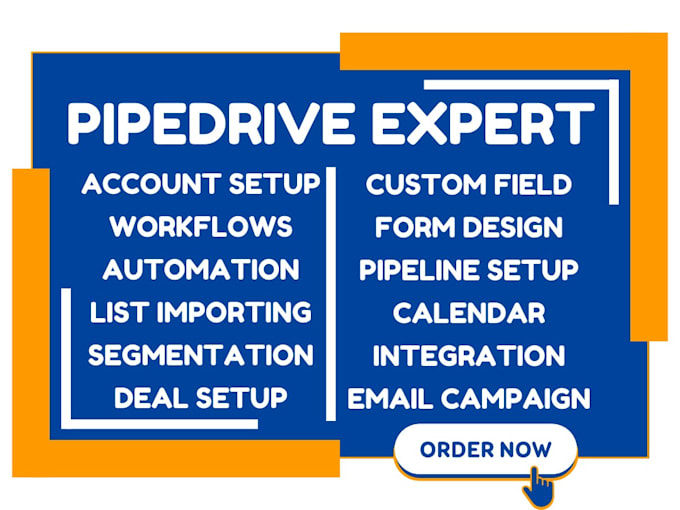 Gig Preview - Do pipedrive CRM consultant for sales pipeline setup and workflow automation