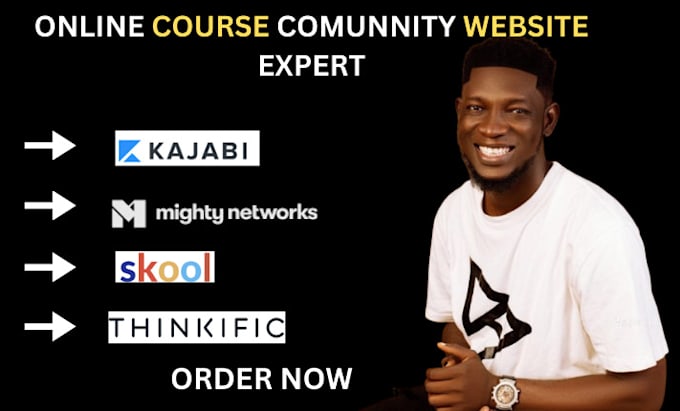 Gig Preview - Create mighty network membership website, mighty networks design, online course