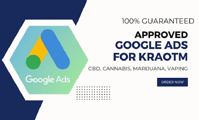 Gig Preview - Setup and optimize google ads for kratom and cbd brands