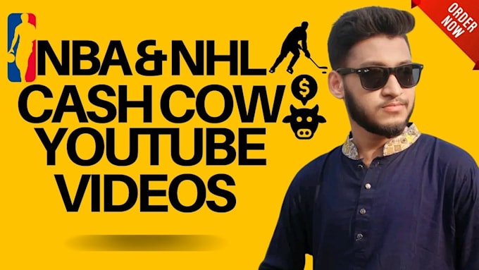 Bestseller - create engaging nba nhl and MMA sports highlights for cash cow channels