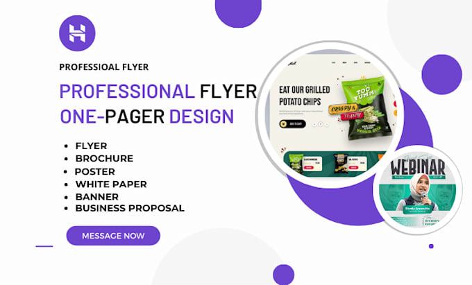 Gig Preview - Design a professional one pager, business flyer, or executive summary