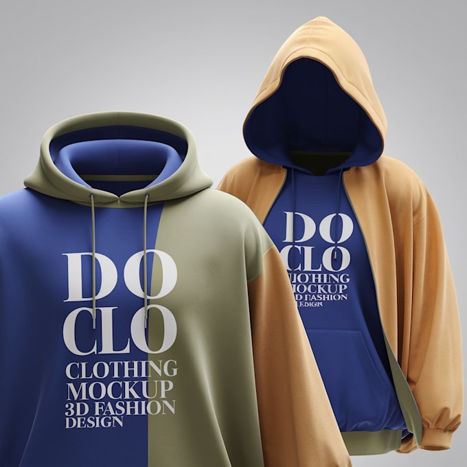 Bestseller - do clo3d clothing mockup 3d fashion design of your tshirt and hoddie