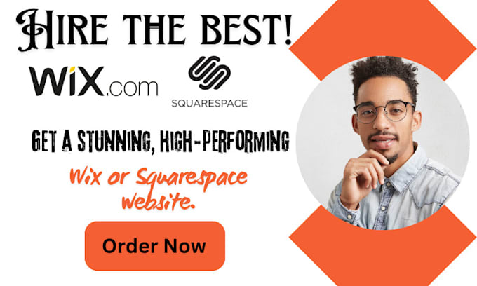 Gig Preview - Design clone wix site fix update revamp edit wix ecommerce website squarespace