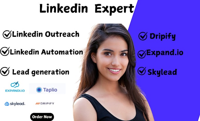 Gig Preview - Be your linkedin automation expert