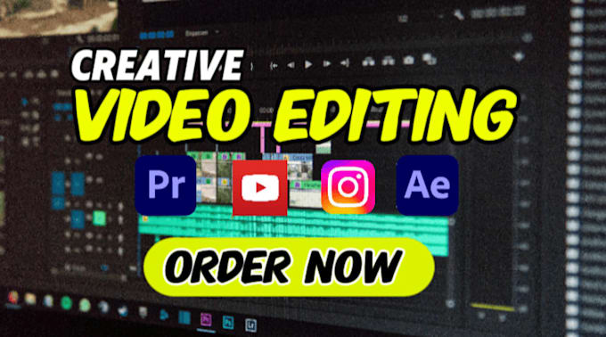 Gig Preview - Do creative youtube video editing and podcast video editing