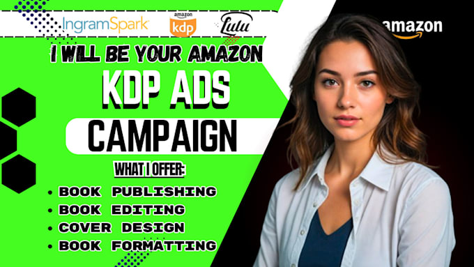 Gig Preview - Set up amazon kdp ads for your book on amazon book marketing