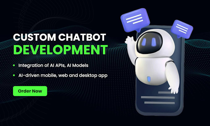 Bestseller - build a custom chatbots graphic design and web development for your business