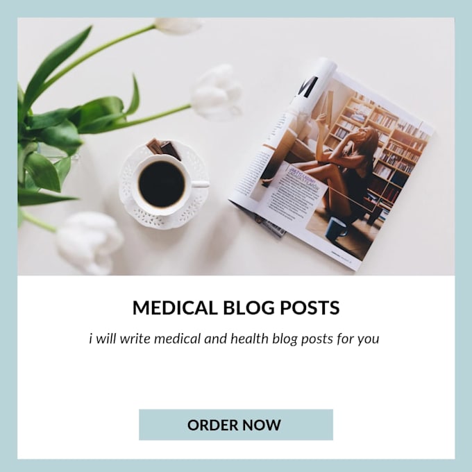 Gig Preview - Write engaging medical and health articles or blog posts