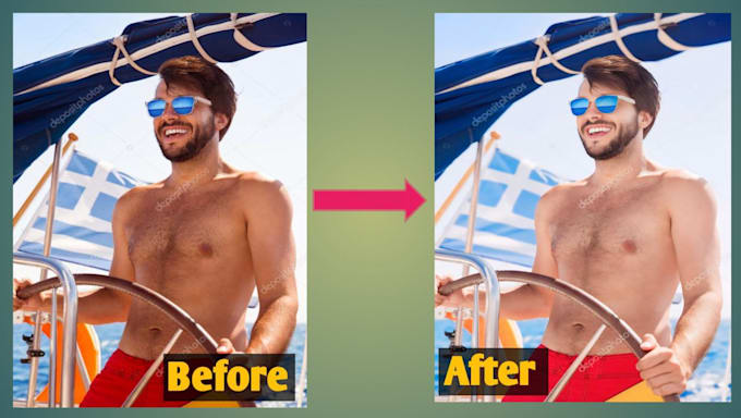 Gig Preview - Professionally enhance, retouch, edit and remove backgrounds from old photos