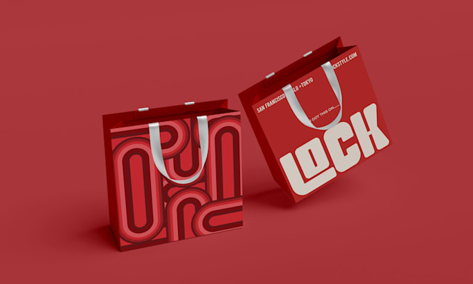 Gig Preview - Design a remarkable shopping bag, tote bag, or gift bag for your shop or brand